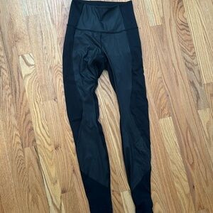 Lululemon Leather Leggings